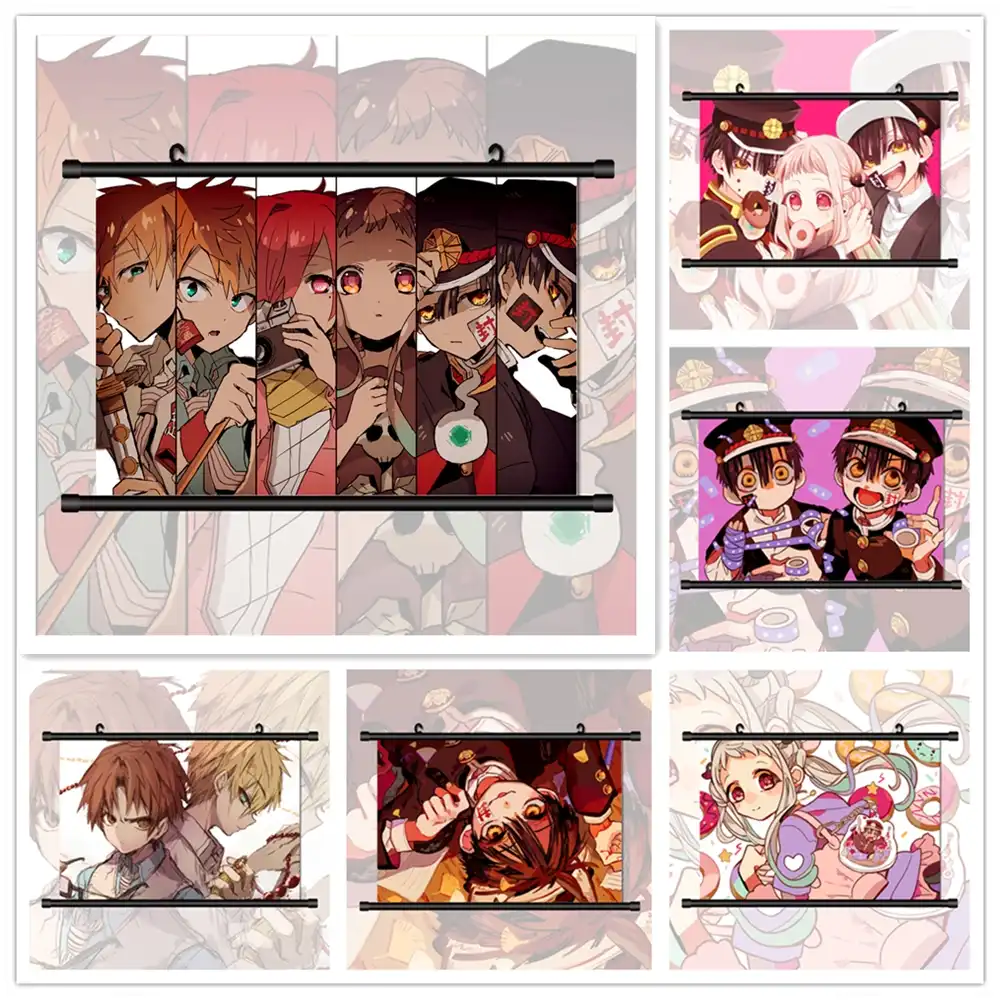Jibaku Shounen Hanako Kun Yashiro Nene Anime Manga Hd Cetak Poster Dinding Scroll Painting Calligraphy Aliexpress