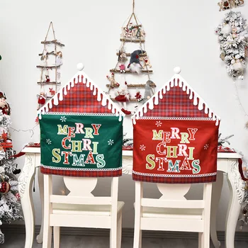 

1Pcs Merry Christmas Decorations for Home Happy New Year Christmas Chair Cover Navidad 2020 Xmas Noel Cristmas Ornaments Kerst