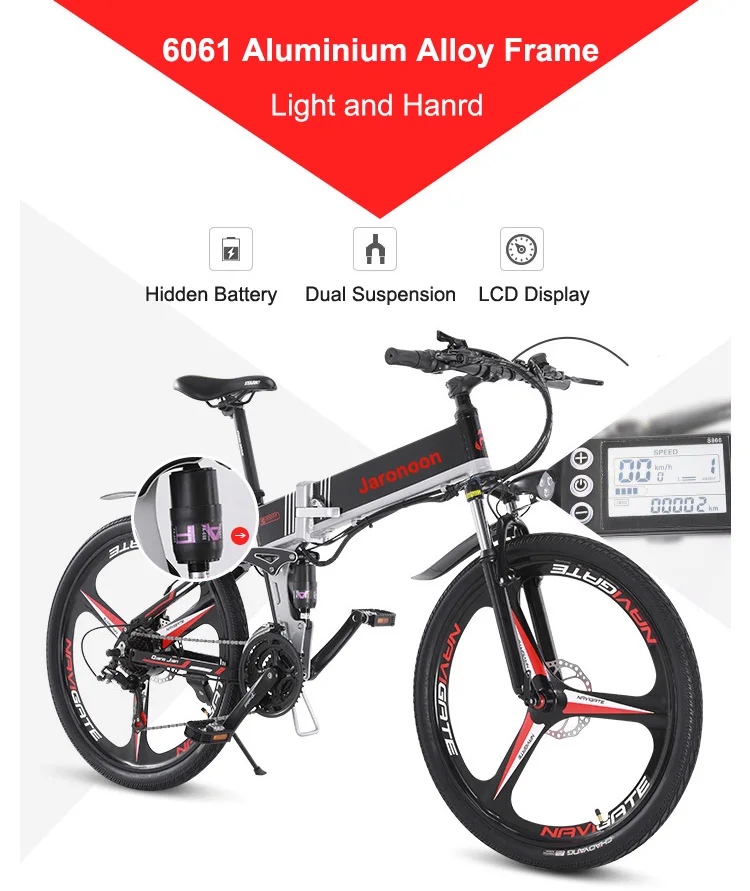 Sale 21 Speed Folding Bicycle 48V 12.8A Li-on Battery 26 inch Electric Mountain Bike Dual Suspension,LCD Control 5 Pedal Assist M80 0 Sale 21 Speed Folding Bicycle 48V 12.8A Li-on Battery 26 inch Electric Mountain Bike Dual Suspension,LCD Control 5 Pedal Assist M80 0