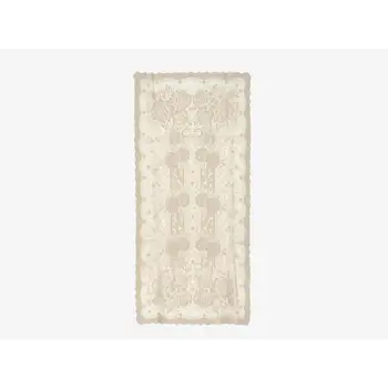 

Knitting Board Patterned Console Cover Sultan Cappucino