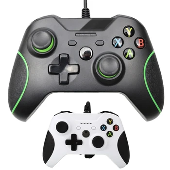 

new USB Wired Controller For Xbox One S Video Game Mando For Microsoft Xbox One Slim Controle Jogo For Windows PC Gamepad A8
