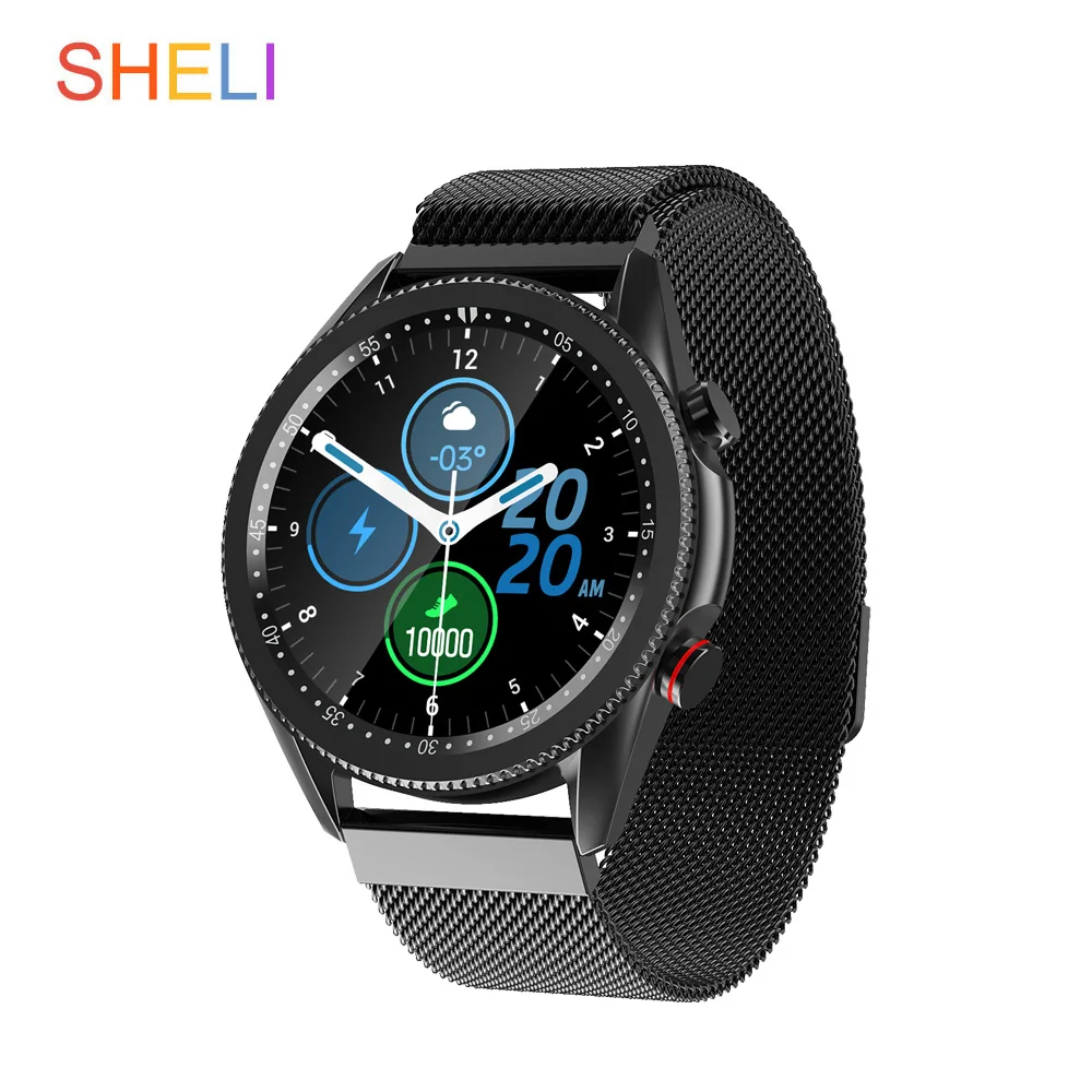 Bluetooth наручные Смарт часы с корпус Температура браслет для мужчин сердце Rrate крови Давление монитор Smartwatch IOS