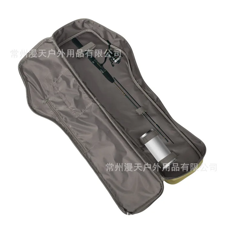 80cm Large Capacity Waterproof Oxford Cloth Fishing Bag Fishing Rod Carrier