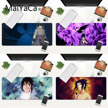 

Simple Design Naruto Uchiha Sasuke Unique Desktop Pad Game Mousepad Gaming Mouse Mat xl xxl 800x300mm for world of warcraft
