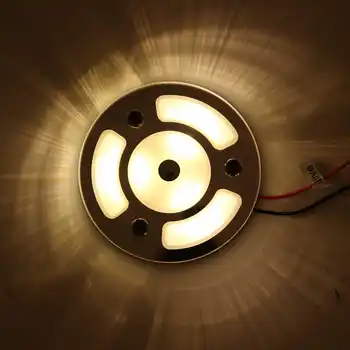 

LED Dual Lights Spotlight Downlight 400LM Touch Dimmer Ultra Thin Round Recessed LED Spot Light For Living Room, Caravans, ,etc.