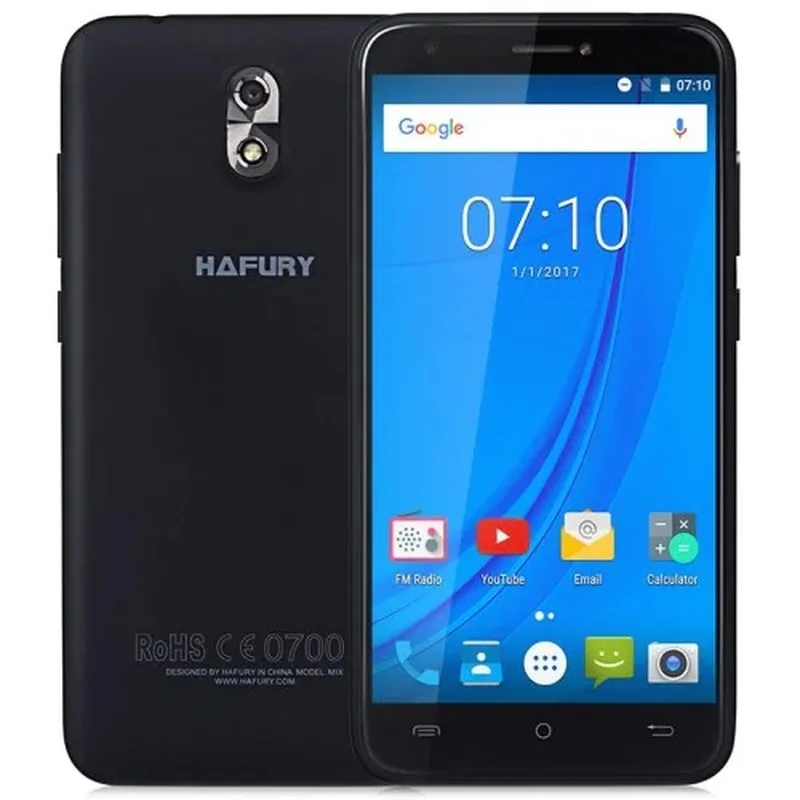 CUBOT hafury Mix смартфон 2 Гб ОЗУ 16 Гб ПЗУ телефон MTK6580 четырехъядерный Android 7,0 2600 мАч wifi gps 5,0 дюймов ips 3g мобильный телефон