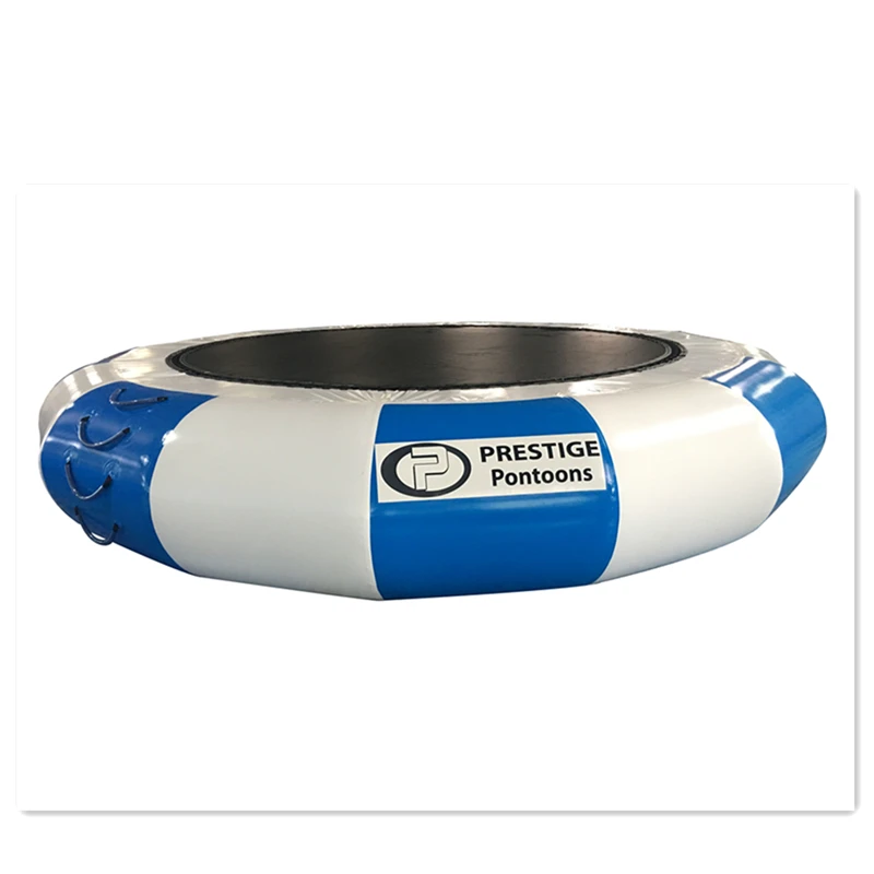 

High quality 3m(10ft) outdoor Inflatable water trampoline/Inflatable Floating Water Toy/floating trampoline for sale