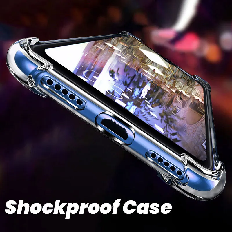 

Soft Shockproof Case For Xiaomi Redmi Note 8 7 Pro K20 Pro 7A Case Transparent Silicone Cover For Xiaomi MI 9T Mi A3 Back Case