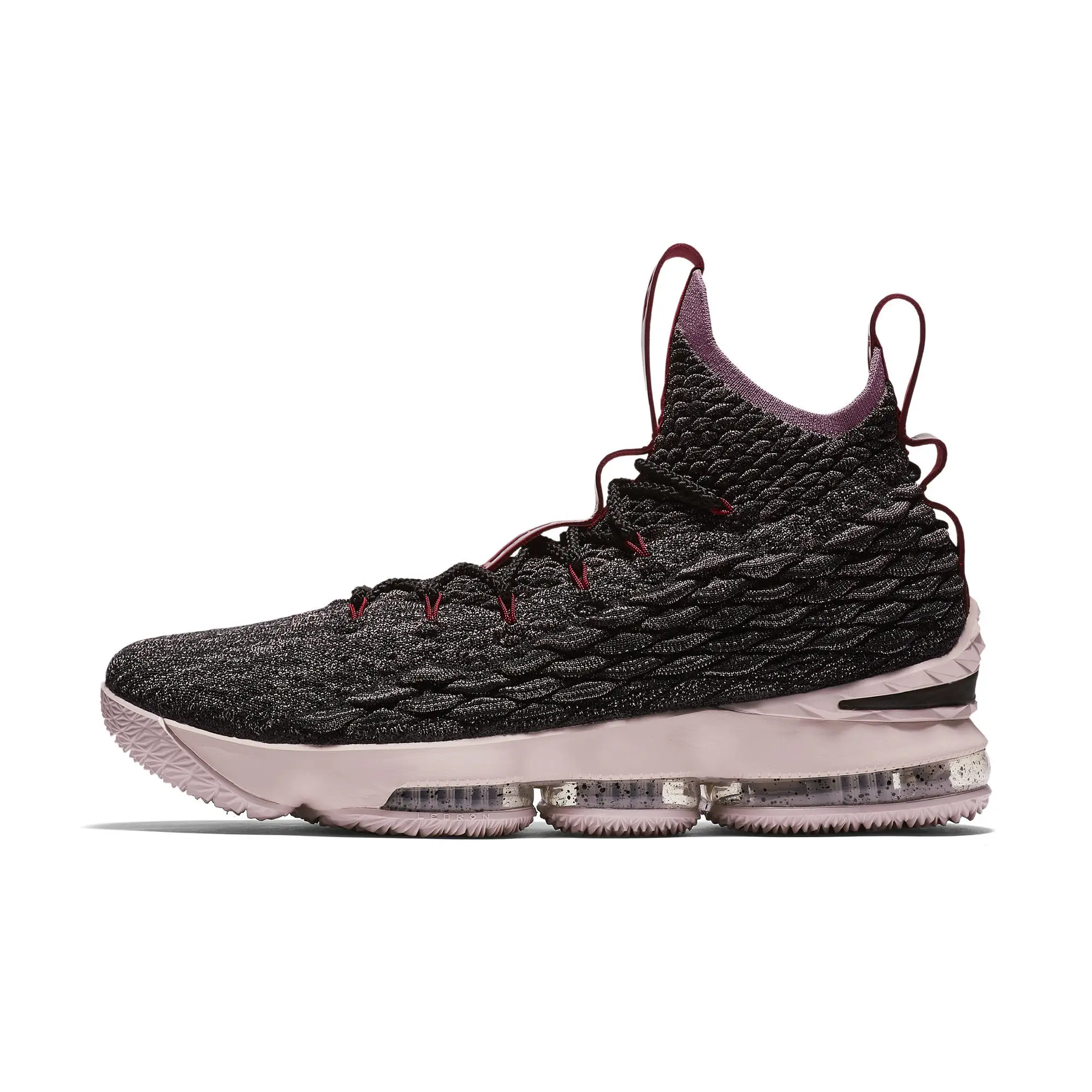 Оригинальные подлинные мужские баскетбольные кроссовки NIKE LEBRON XV EP, спортивные уличные кроссовки, удобные дышащие новое поступление - Цвет: 897649-003