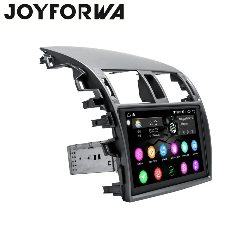 Carplay DSP " Android 8,1 Автомобильный мультимедийный радио для Toyota Corolla 2008-2013 gps стерео SPDIF сабвуфер 4G SIM WiFi DVR DAB OBD