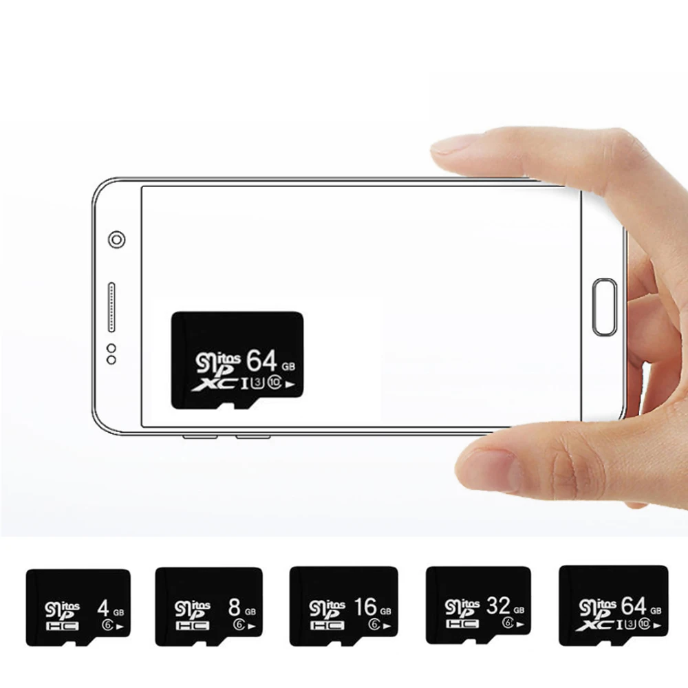 Micro SD карты TF карты памяти для смартфонов камеры и MP4