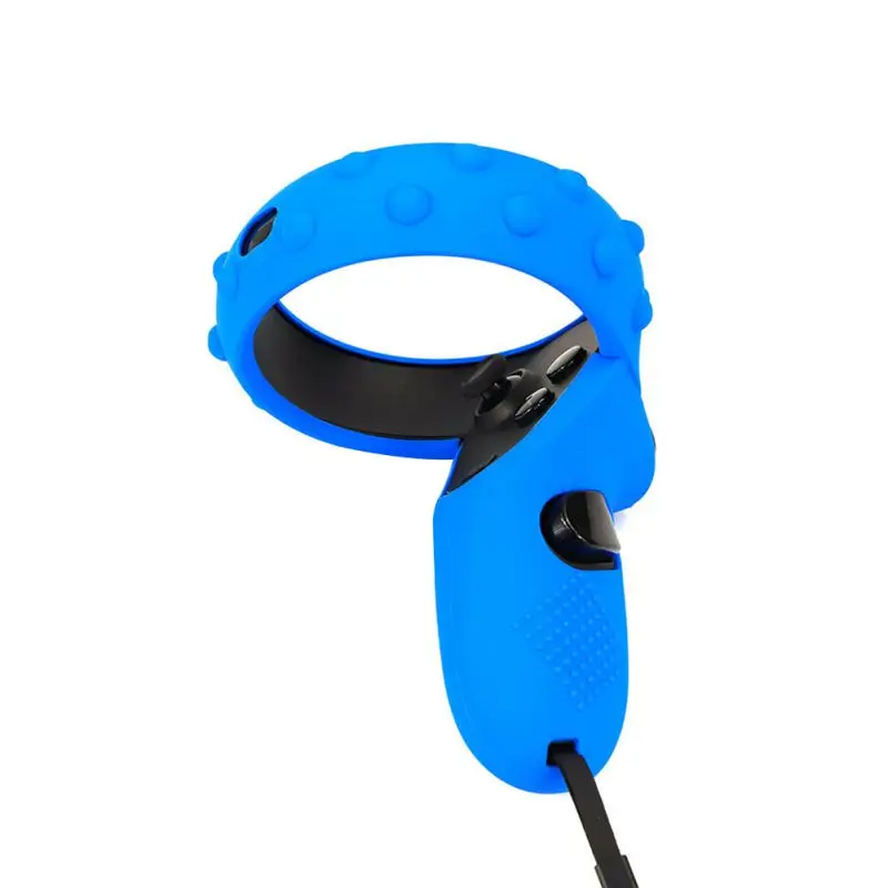 

1 Pair VR Grip Silicone Cover VR Controller Soft Protective Skin Case For Oculus Quest / Rift S 3 Colors