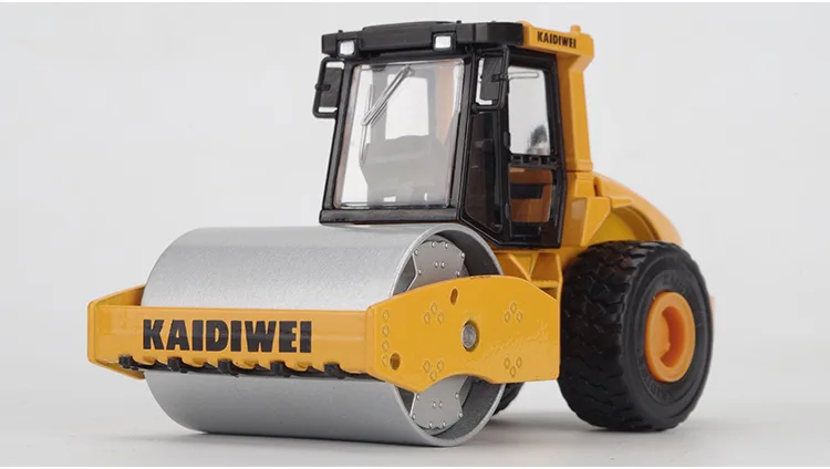 Подлинный продукт Cadeve сплав инженерный автомобиль 1: 50 Одиночная стальная колесная роликовая модель детский игрушечный автомобиль