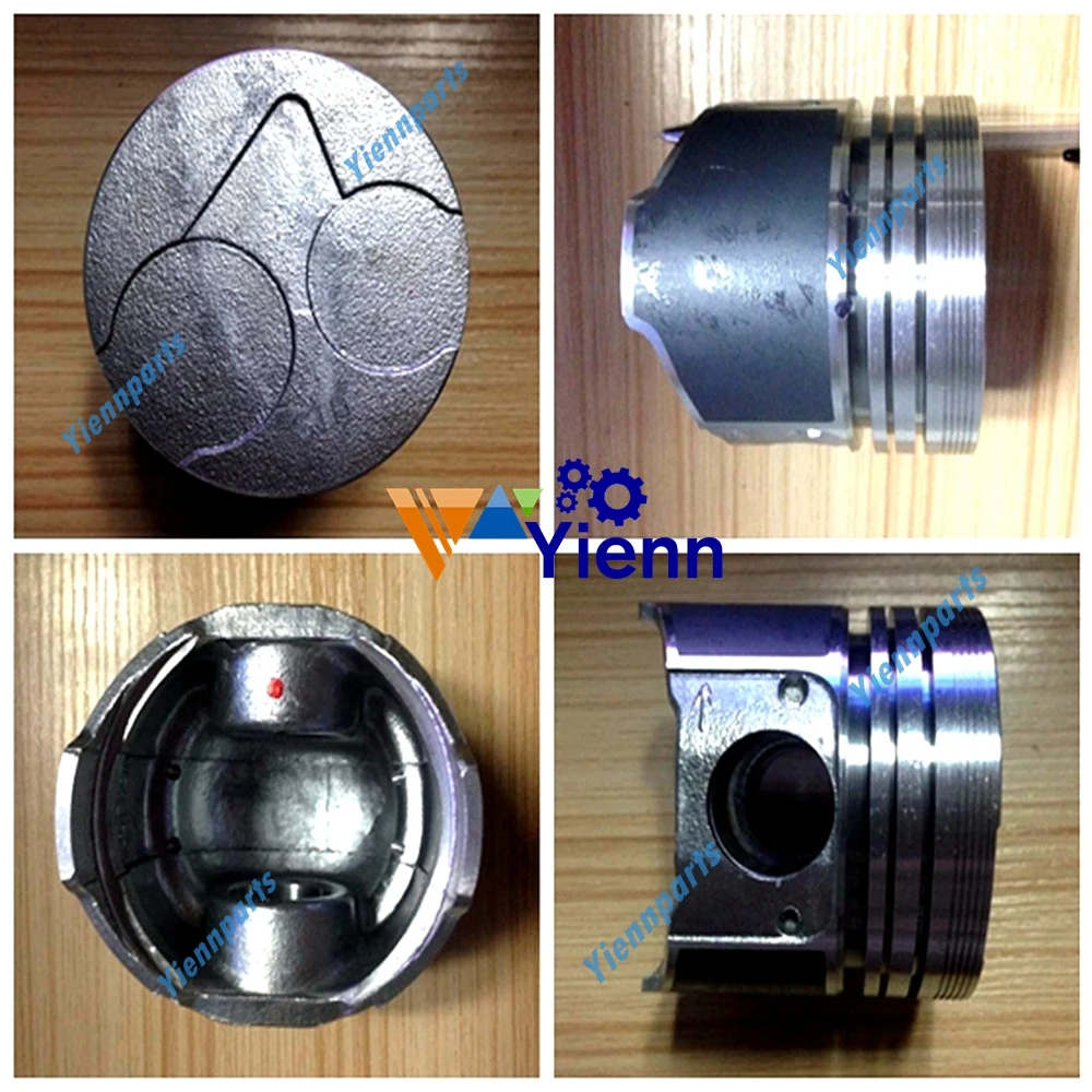 Для Kubota V1205 поршень 16224-21113 с штифтом и зажимами KSR250ADX Снегоочистители V1205-B