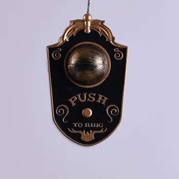 

1 Pc Unique Halloween Doorbell Light Up Door Decorations Eyeball Doorbell for Party Decoration