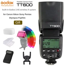 Godox TT600 TT600S 2.4G Wireless GN60 Master/Slave Camera Flash Speedlite for Canon Nikon Sony Pentax Olympus Fujifilm