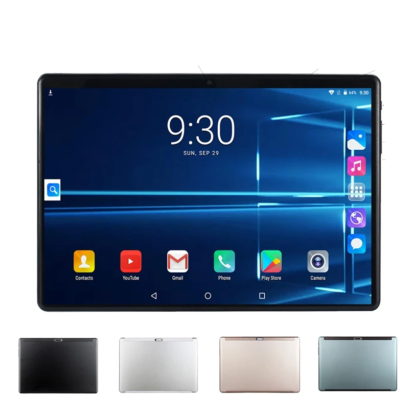 

New Tablet Pc 10 inch Google Play Market Android Octa Core Phone Call GPS WiFi FM Bluetooth Tablet 6GB 128GB Micro USB Keyboard