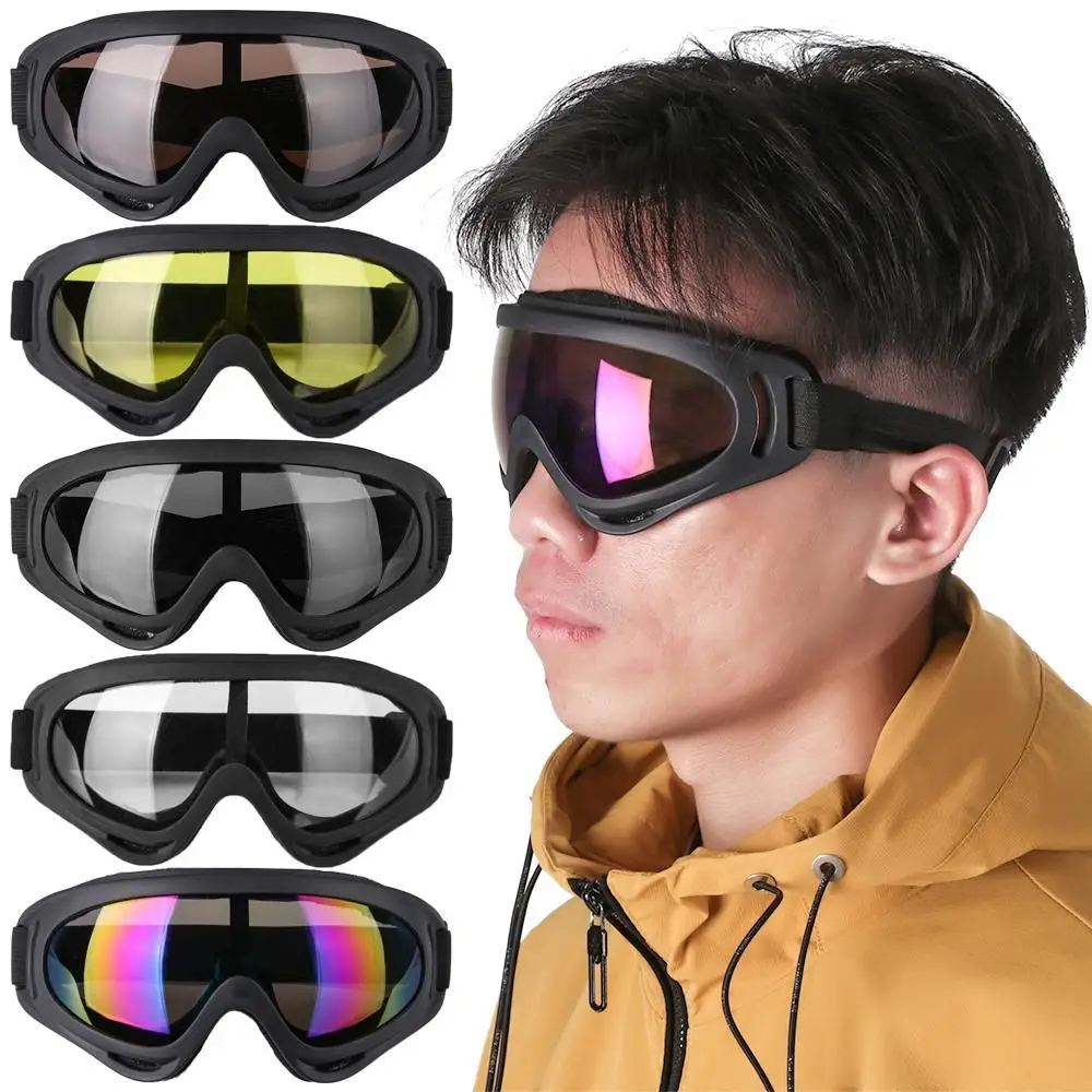 Sports Snowboard Winter Windproof Ski Goggles Eyewear Glasses Lens Frame 