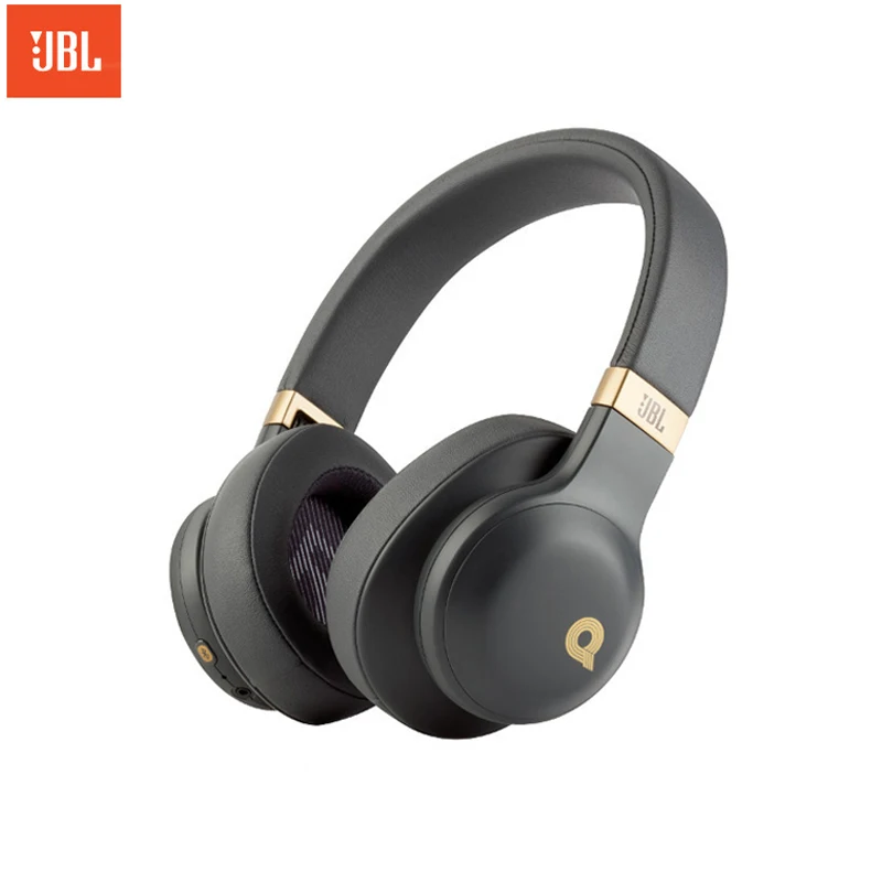 JBL E55BT QUINCY Edition Wireless Bluetooth Portable Audio Headphones HiFi Over Ear Headset Stereo Sound Music with Microphone