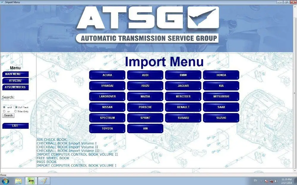 2020 Hot Sale ATSG 2017 Auto repair software Automatic Transmissions Service Group Repair Information Atsg Manual Diagnosis