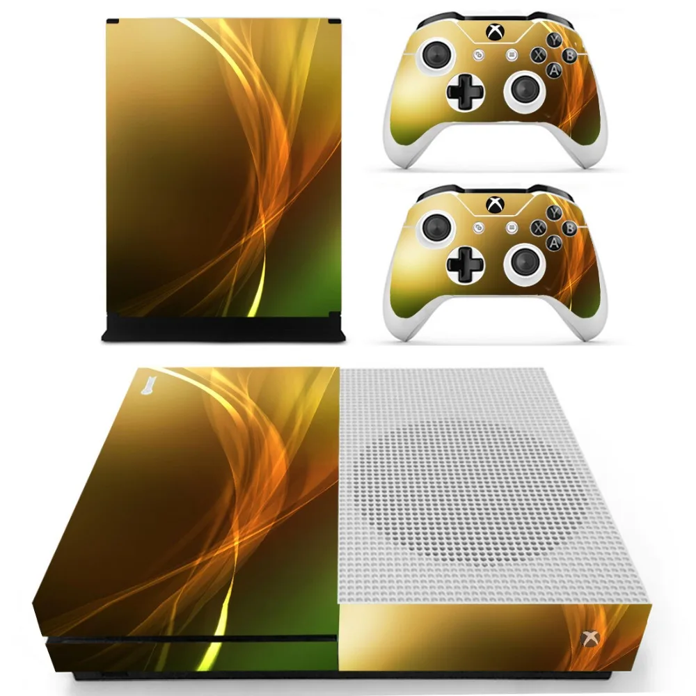 Полное покрытие кожи стикер наклейка протектор для Xbox One S консоль и контроллеры для Xbox One тонкая кожа стикер s винил