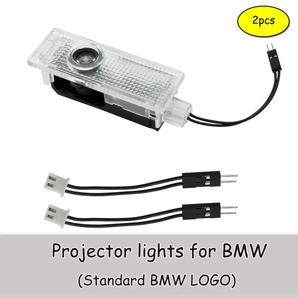 

Car Door Welcome Projector LED lights for BMW E60 E90 E46 F10 Z4 E89 E85 E63 GT X1 X5 X6 X3 M3 M5 E92 F01 F30 F15 Logo Light