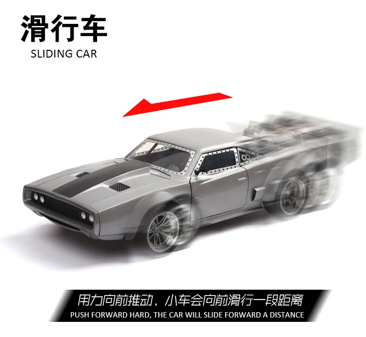 1/24 литая под давлением модель автомобиля для Dodge War Horse ледокол 1:24 сплав Машинки Игрушки для мальчиков подарки для детей Дети Мальчики транспортные средства