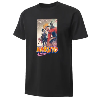 

Classic Naryto Anime Men'S T-Shirts Seventh Squad Mens Shirt Japaneses Streetwear Hot Fashion Harajuku Male Loose Fit Tees Tops
