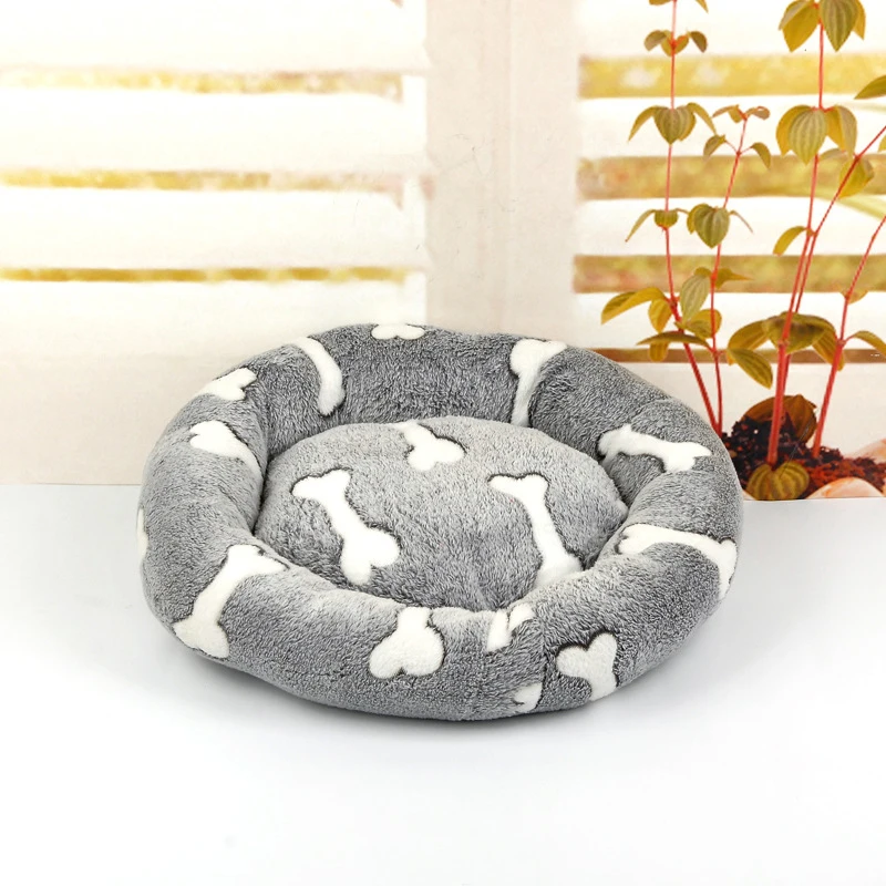 Dog Beds Blanket Set For Small Small Dogs Puppy Labrador Cat Warm Bed Washable Plush Pet Bed Sofa Cover S M L