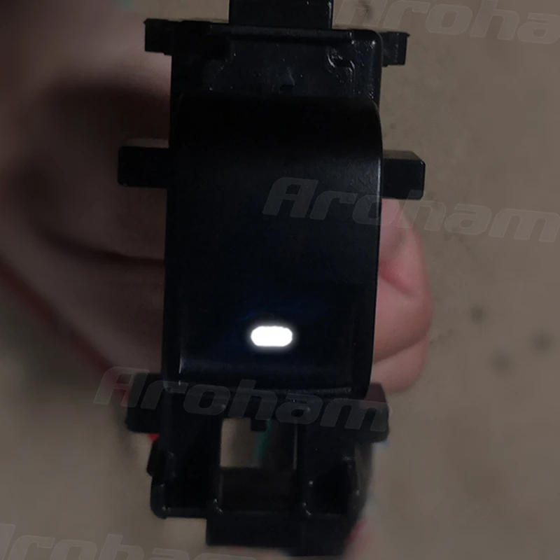 White light led Backlight 3X Single Window Switch Passenger For Toyota RAV4 Camry Corolla Auris Urban Cruiser 84820-06130