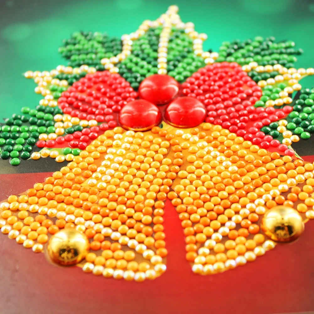 Goede Diy 5d Diamant Schilderen Kaart Mozaïek Kerst Wenskaarten Penguin Kerstman Puppy Hond Elanden Gift Voor Ouders Vriend Kids