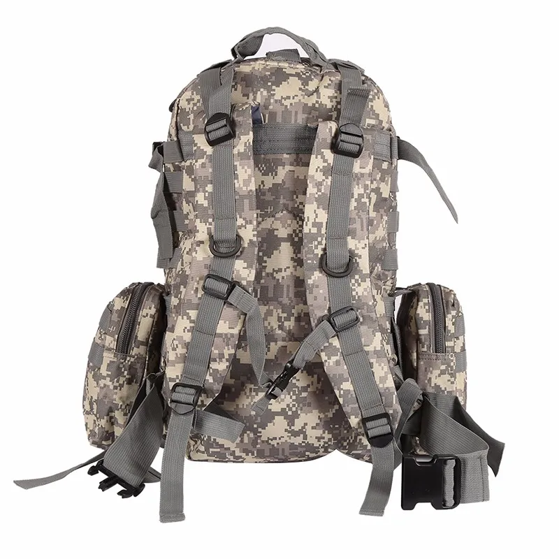 Водонероницаемый Рюкзак Molle 600D нейлон штурмовой армии военные тактические рюкзаки путешествия Кемпинг Туризм Сумки для экстренных ситуаций 50L