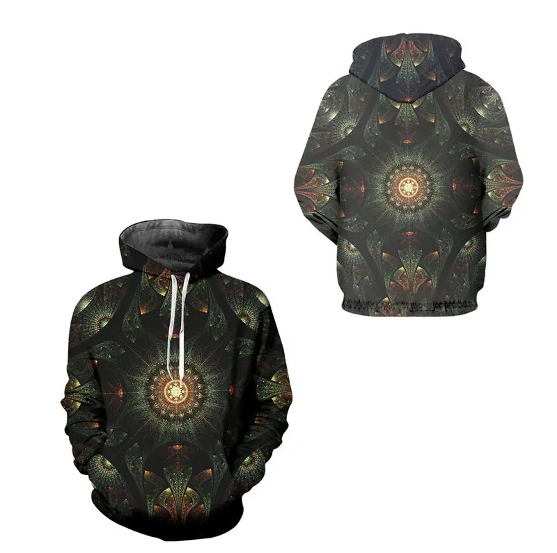 unisex hoodie Роскошный 3D принт Datura худи с изображением цветов для мужчин и женщин весна осень Повседневный пуловер Спортивная одежда для мужчин ослепительный пуловер в цветочек толстовки - Цвет: unisex hoodie