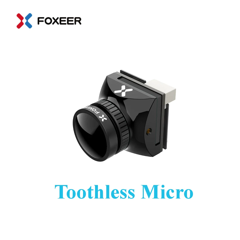 $34.9 Foxeer Toothless Micro CMOS 17mm 1200TVL PAL NTSC FPV Camera with OSD 4620V Natural