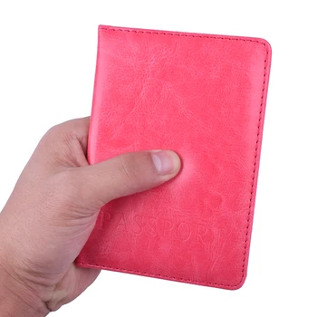 

Passport Wallet Leather Travel Credit Card Case And Passport Holder Protector Cover Bag