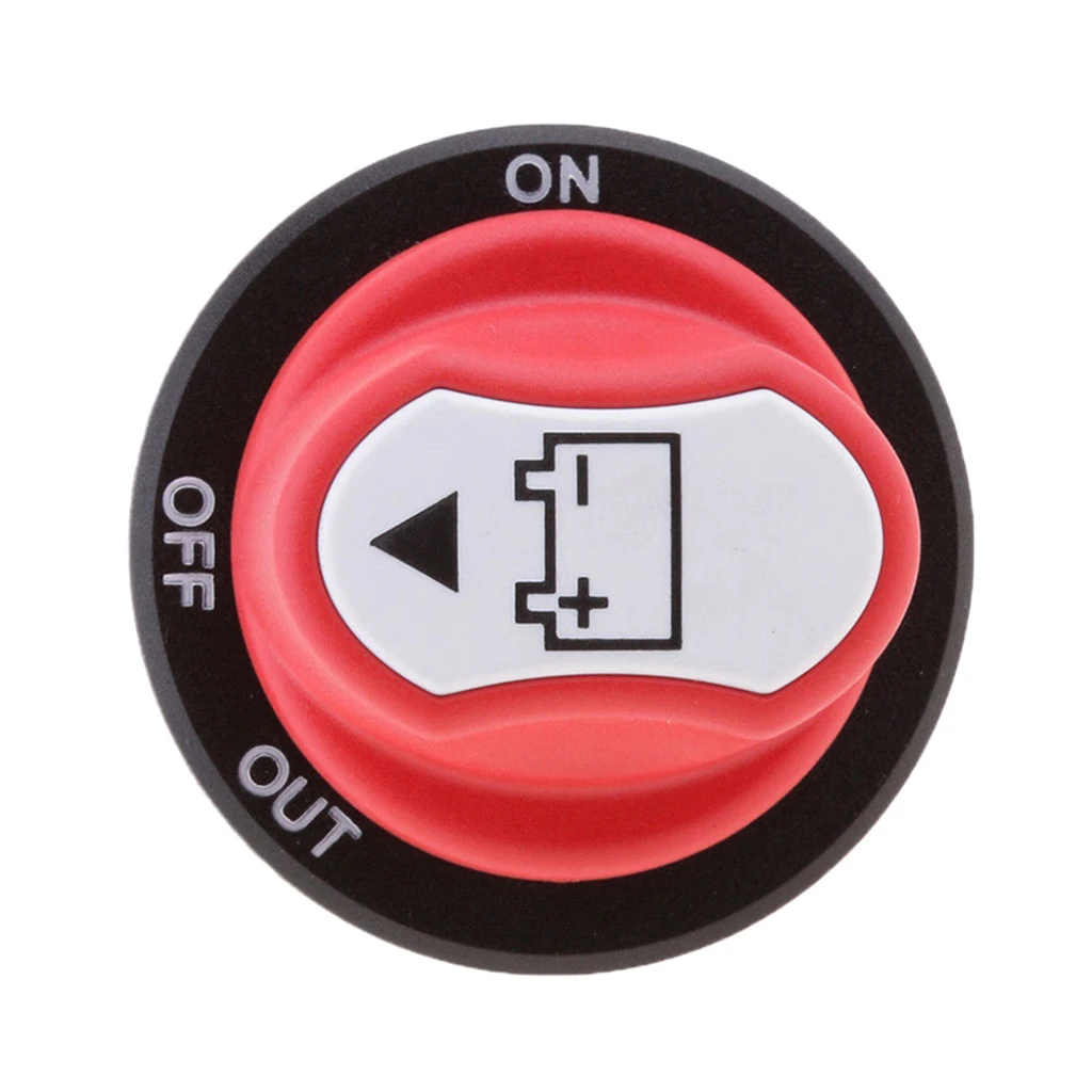 

DC 12-24 V Battery Disconnect Switch Marine Cut Off Battery Switch 100 Amp Waterproof for Car, Vehicle, RV and Boat (On/Off)