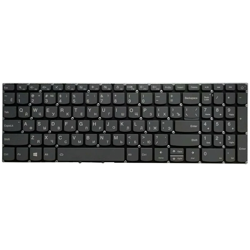para Lenovo Ideapad S14515iwl S145-15ast S145-15api Bs145-15igm Bs145-15iwl ru Teclado do Portátil Russo Novo Teclado de substituição - Imagem 3