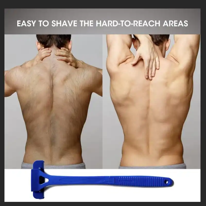 back shaving razor