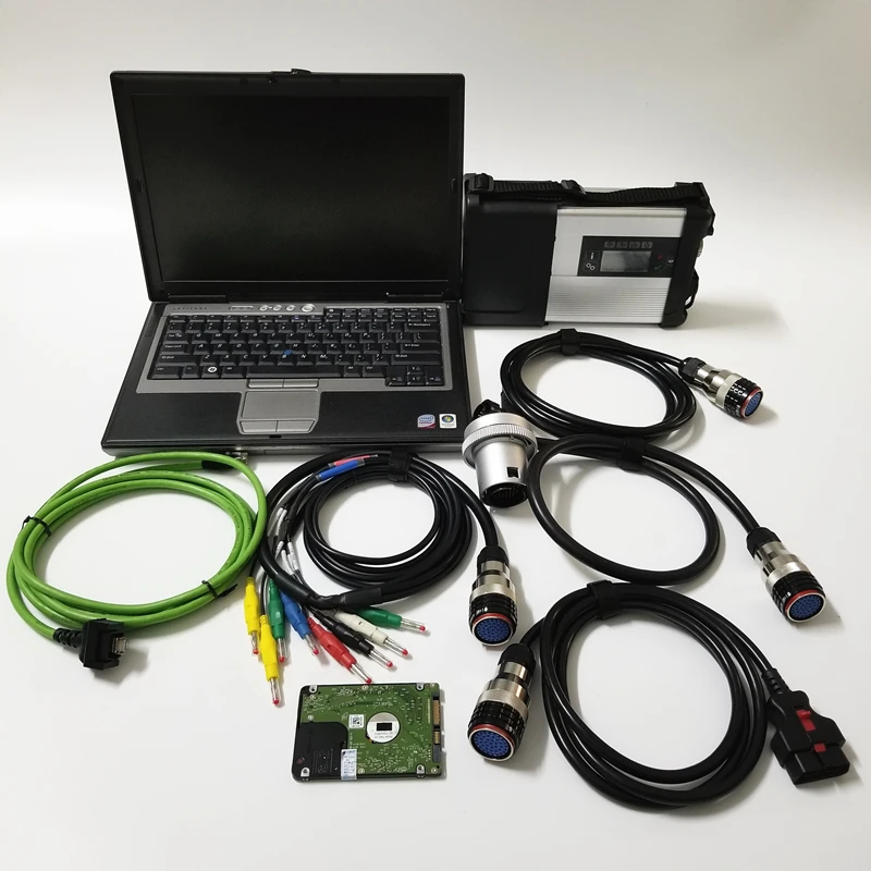 MB STAR C5 sd подключения и D630 4GB ноутбук с,12 полным программным обеспечением HDD или SSD для Mb Star C5 автомобилей и грузовиков Mb Star C5