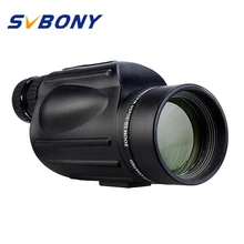 SVBONY 10-30X50 Telescopio monocular con zoom, Prisma Porro impermeable, lente multicapa, visión nocturna para senderismo con poca luz, camping y viajes