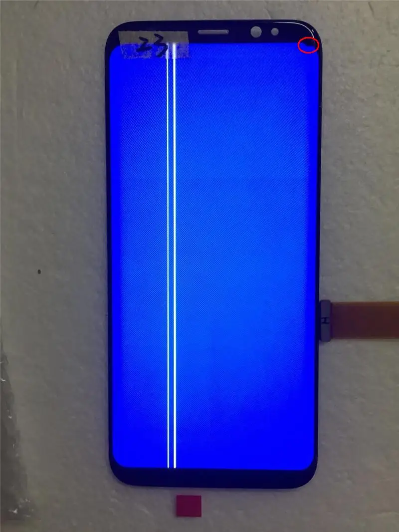 100% Оригинальный AMOLED для Samsung Galaxy S8 G950A G950U G950F ЖК дисплей сенсорный экран