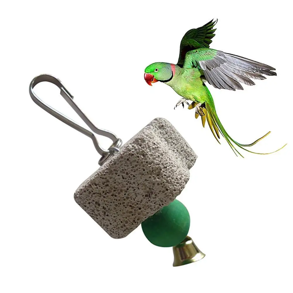 Attractive Small Animals Chew Toy with A Bell Pet Bird Parrot Hamster Rabbit 