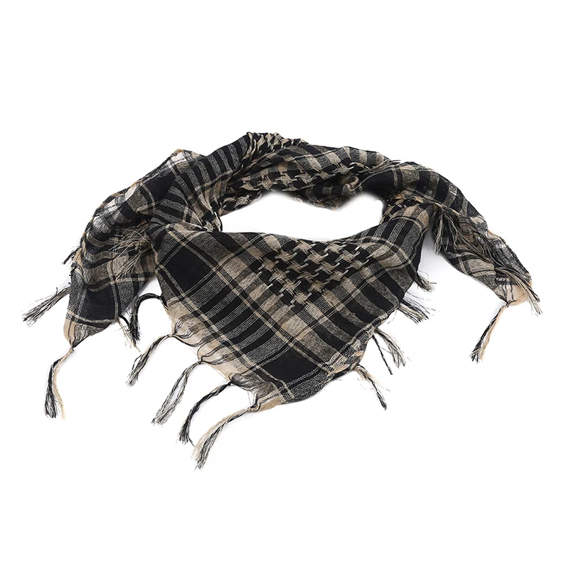 Высокое Качество Арабский шемаг Keffiyeh военный тактический палестинский шарф для мужчин шаль Kafiya обёрточная бумага шема шарф модные шарфы