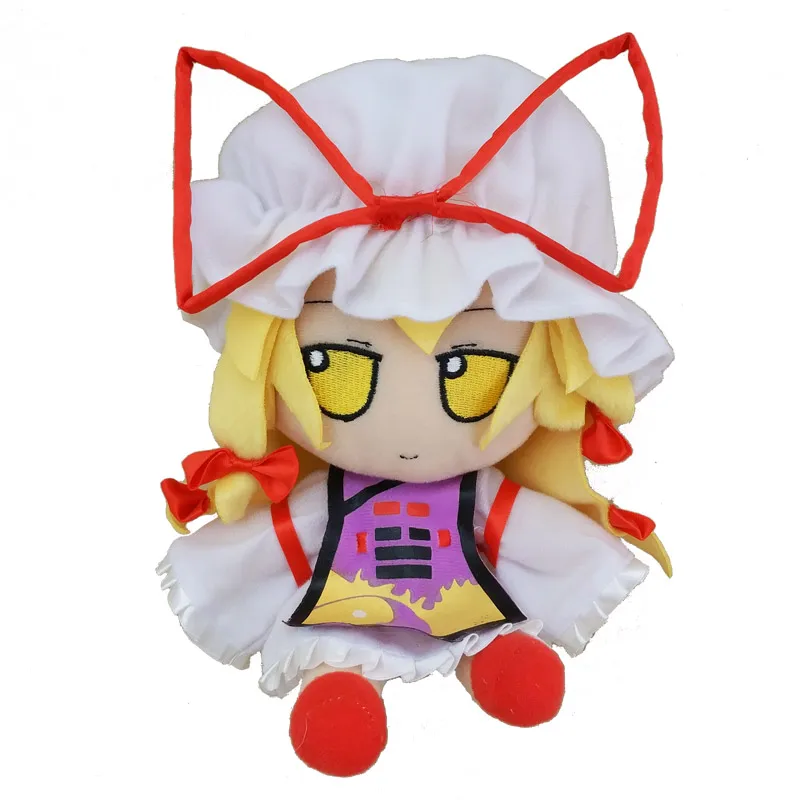 Симпатичные Аниме TouHou проект Юкари Якумо Косплей плюшевые куклы мягкие мультфильм игрушка Рождество День рождения 20 см