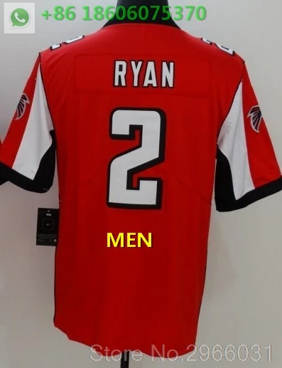 For men A+++ Качественная мужская футболка для взрослых 2 Matt Ryan 11 Julio Jones 24 devonta freeman Deion Sanders 21 Arizona - Цвет: For men