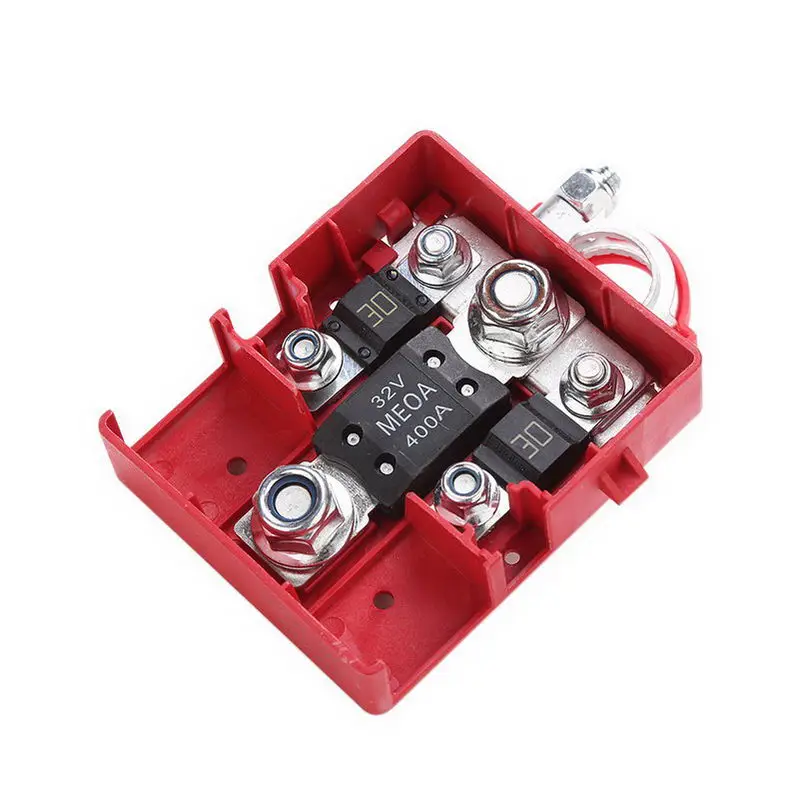

32V400A модификация автомобиля специальный зажим для аккумулятора кальциевый предохранитель технология трехстороннее распределение зажим для аккумулятора автомобильный Стайлинг