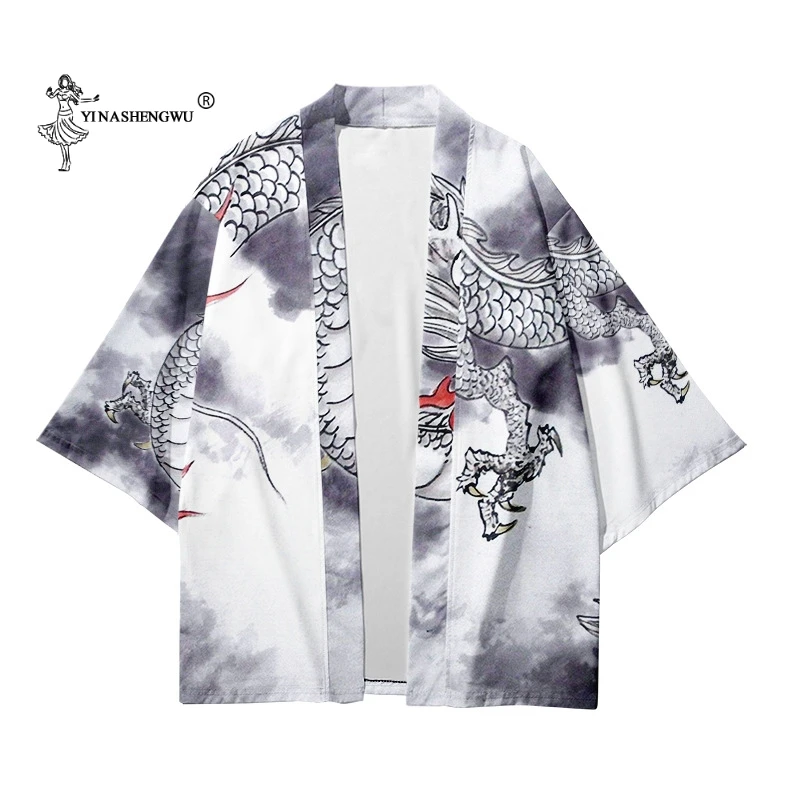 

Kimono Cardigan Women Men Japanese Obi Male Yukata Men's Haori Japanese Samurai Clothing Traditional Japanese Kimono New Shirt