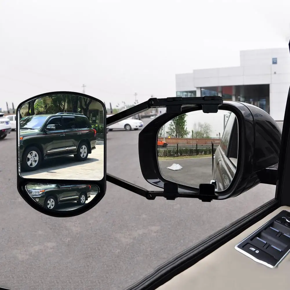 Автомобиль RV регулируемый угол автомобиля Буксировка зеркало расширенный удлиненное зеркало заднего вида