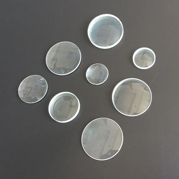 100mm Large Optical Glass Double Convex Glass Lens Focal Length 320mm Optics DIY Projector 1PC