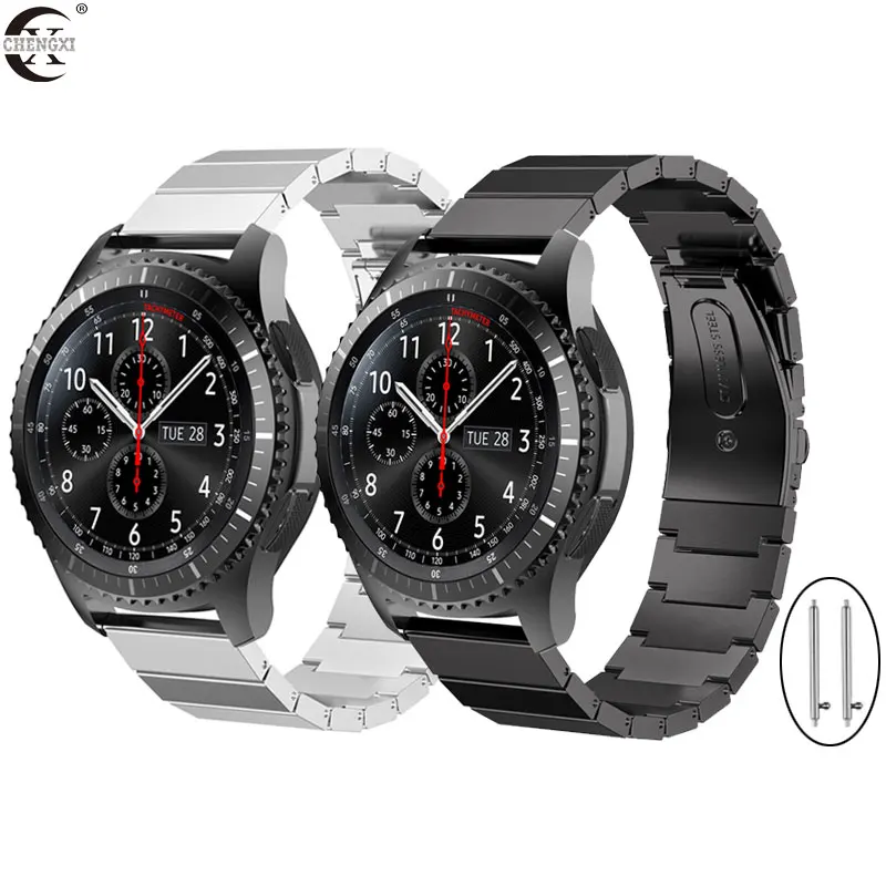 Cinturino Per Samsung Galaxy Watch 46 Active Bracciale Gear S2/S3 Neo Zenwatch Cinturino In Acciaio Inossidabile 1/2 Huami Amazfit 2S 1 Pace Polso